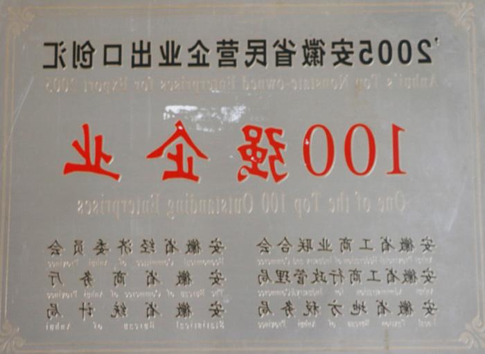 100强企业